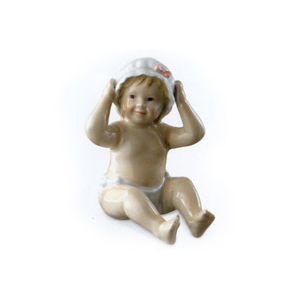 Neonata con cuffietta Statuina