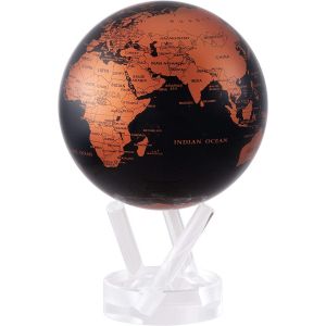 Globo Black end Copper 12 cm