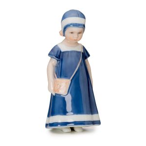 Elsa con vestito blu Statuina