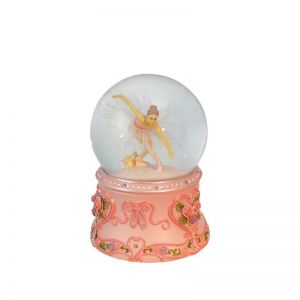 Ballerina in posa classica boule de neige carillon
