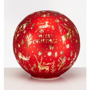 Luce Natale rossa