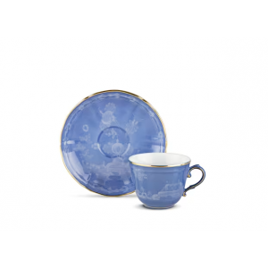 Tazza caffè con piattino Oriente Italiano Pervinca