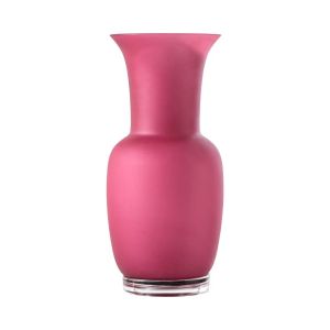 Vaso Opalino Magenta 36cm sabbiato