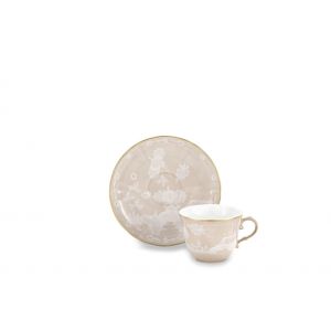 Tazza caffè con piattino Oriente Italiano Meringa