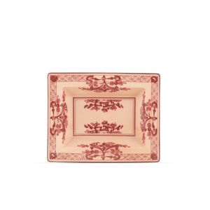 Svuotatasche rettangolare Oriente Italiano rosa vermiglio
