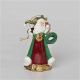Babbo Natale con ghirlanda verde