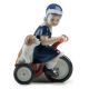 Elsa sul triciclo Statuina