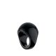 Anello Cabochon nero