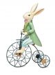 Coniglio Bunny in bicicletta