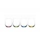 Set 4 Bicchieri Happy O 