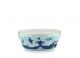 Coppa Insalatiera ovale azzurro Iris Oriente Italiano