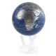 Globo Blue and Silver 12 cm