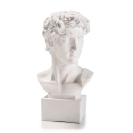 Busto David Bianco 53cm