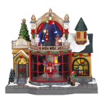 Villaggio incantato Toy shop con LED