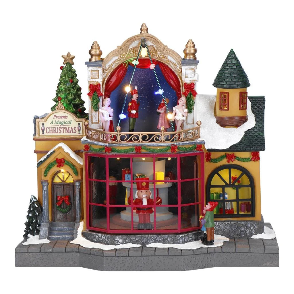 12q Villaggio incantato Toy shop con LED - immagine 1