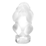 Scultura in cristallo Scimmietta non vedo - Cachet Singe Vision
