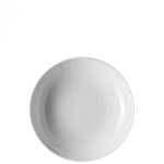Piatto fondo Mesh bianco