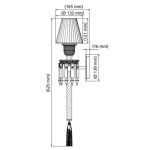 Applique - Lampada da parete Torch