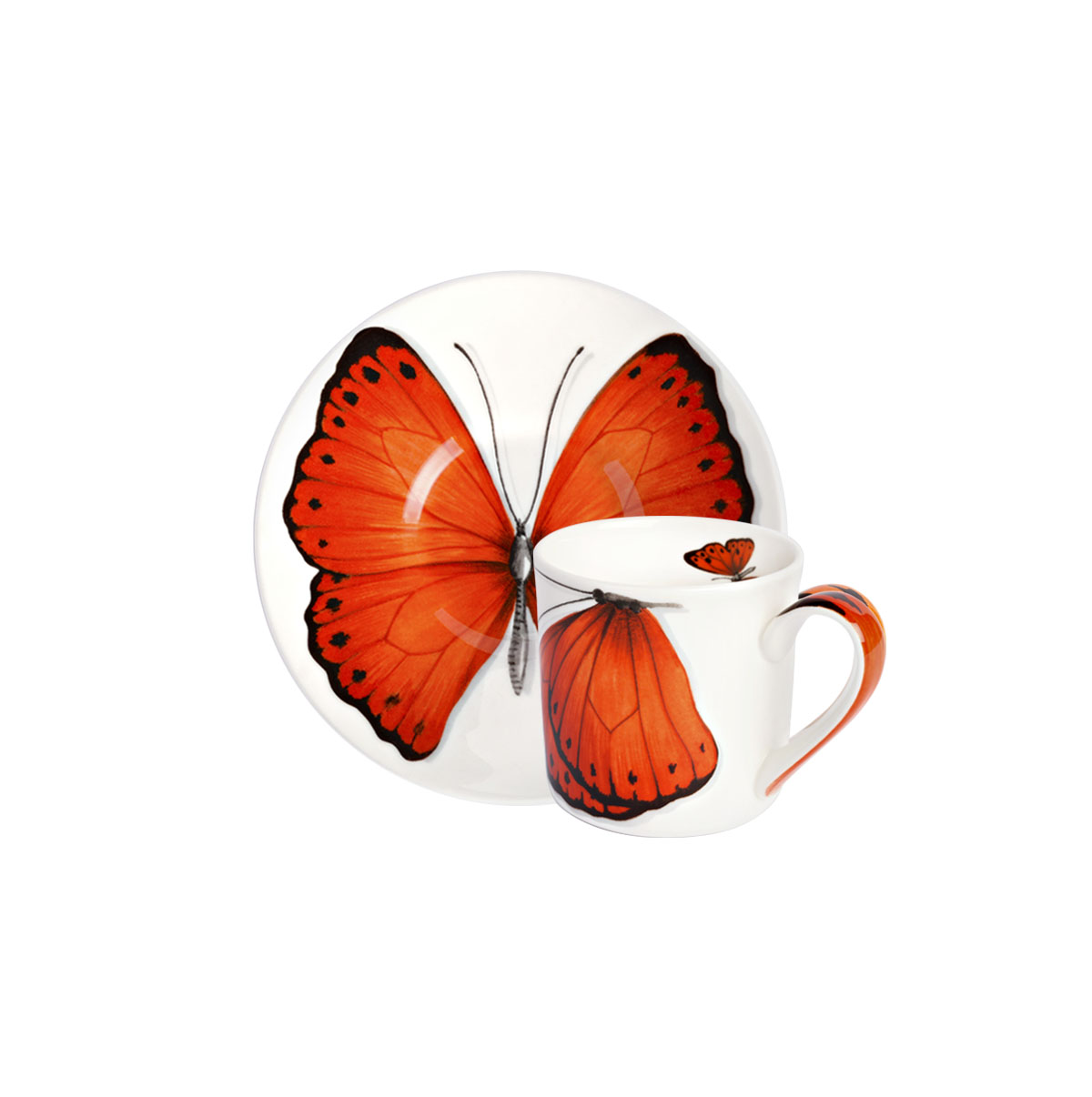 1510769986_fr Tazza caffè farfalla rossa - immagine 1
