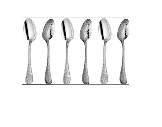 1553792014_a Set 6 cucchiaini moka espresso Jardin d'Eden - immagine 1
