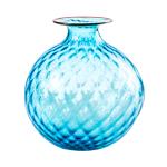 Vaso Monofiore Balloton acquamare 12,5cm