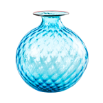 Vaso Monofiore Balloton acquamare 16,5cm