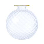 Vaso Monofiore Balloton Frozen 12,5cm fogia oro