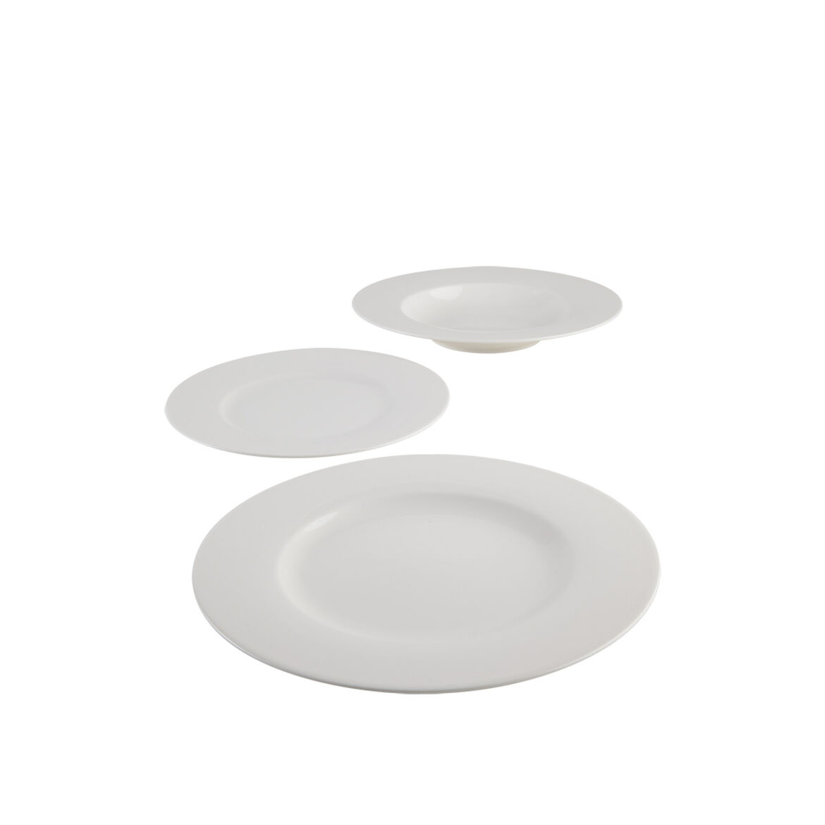 basic Set 6 Posti tavola Basic White (18pz) - immagine 1