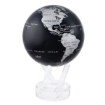 Globo Black and Silver 12 cm