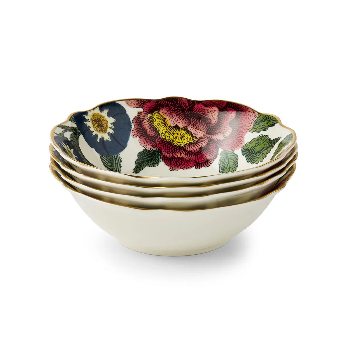 coppette_2 Set 8 Coppette Farfalle Spode - immagine 1