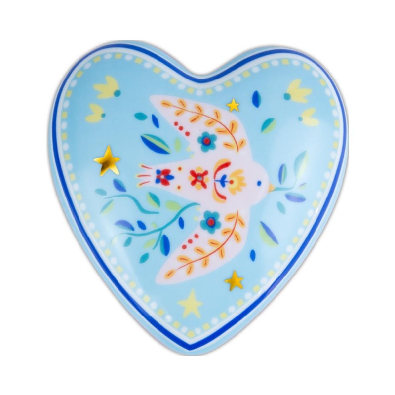 cu Cuore grande bird fermacarte - immagine 1