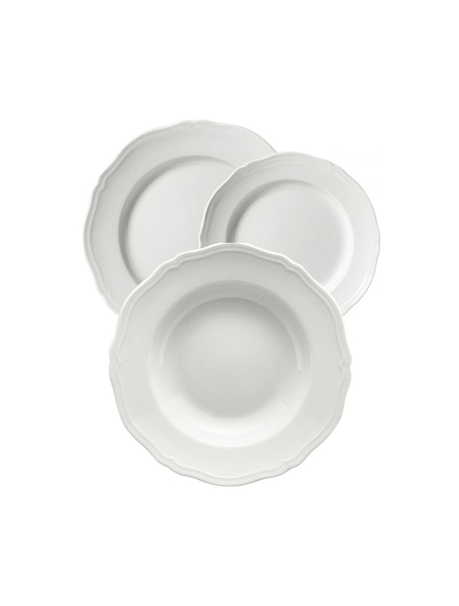 doccia Posto Tavola Antico Doccia bianco - immagine 1