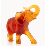 Scultura Elefante ambra