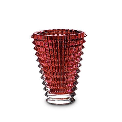 eye Vaso Eye ovale rosso h14,5 cm S - immagine 1