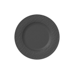 Piatto nero 27 cm Manufacture Rock