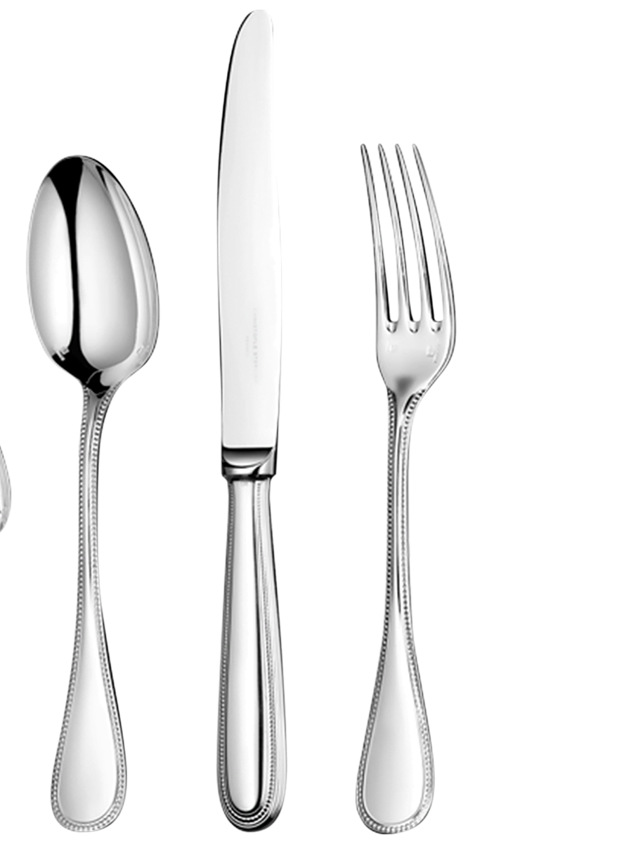 per Set posate tavola 3 pz Perles - immagine 1