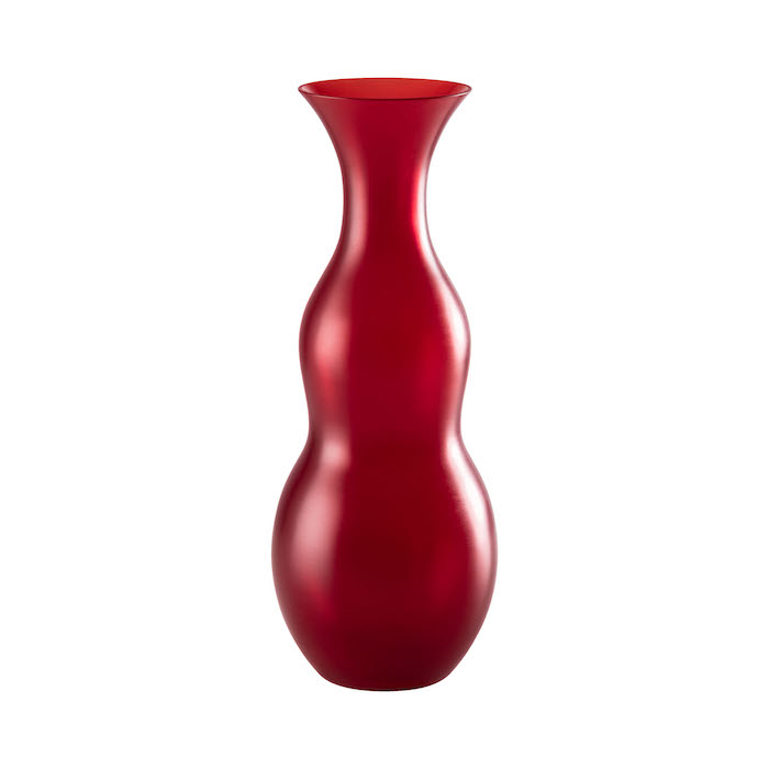 ro_1 Vaso Pigmenti rosso satin 26cm - immagine 1