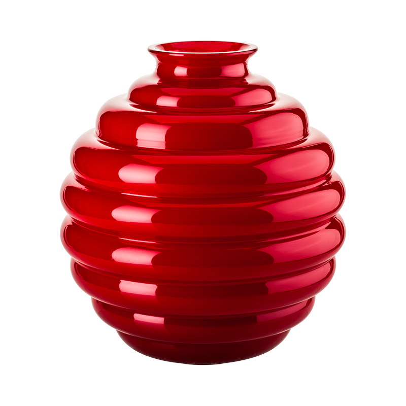 ro_3 Vaso Deco rosso 18cm - immagine 1