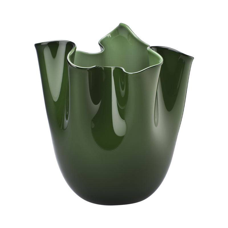 rree Vaso Fazzoletto verde mela 13,5cm - immagine 1