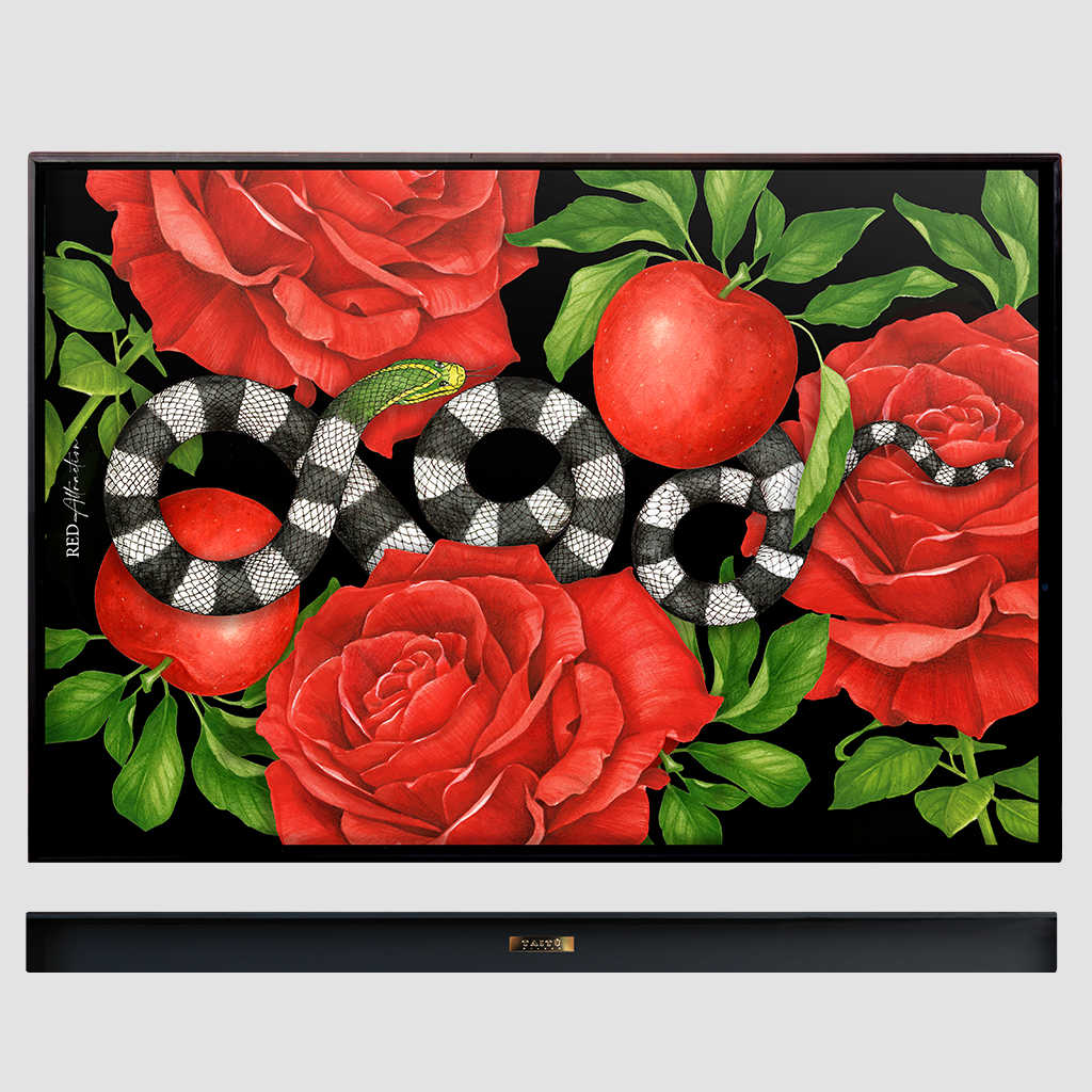 serp Vassoio rettangolare Red Attraction 66x45cm - immagine 1