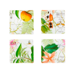 Set 4 sottobicchieri quadri Amazonia