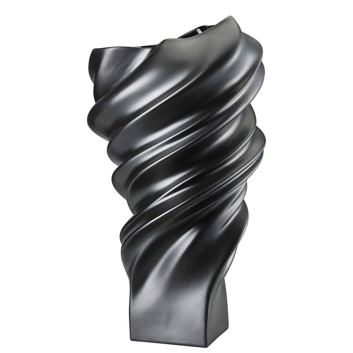 sqnero Vaso Squall Nero 32 cm - immagine 1