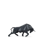 Toro nero Scultura