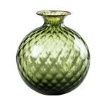 Vaso Monofiore Balloton Verde mela 12,5cm
