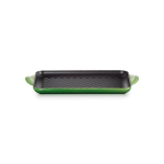 Grill rettangolare verde 32 cm