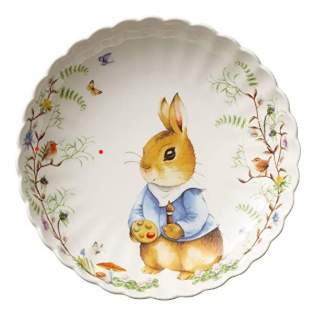 zx Piatto Coppa Spring Fantasy coniglietto - immagine 1