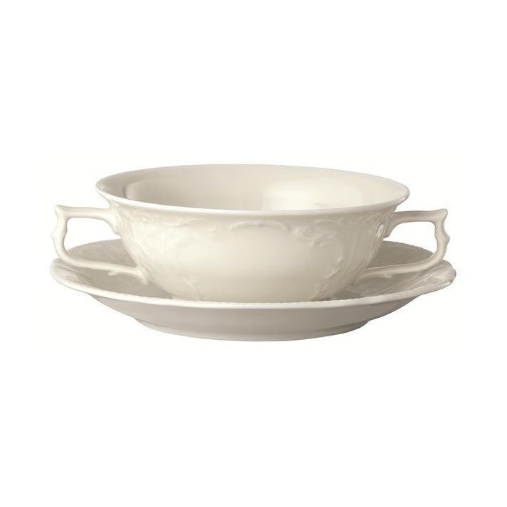 zz Tazze brodo con piatto Sonssouci avorio - immagine 1
