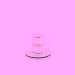 Set 2 tazze caffè Verde Diva