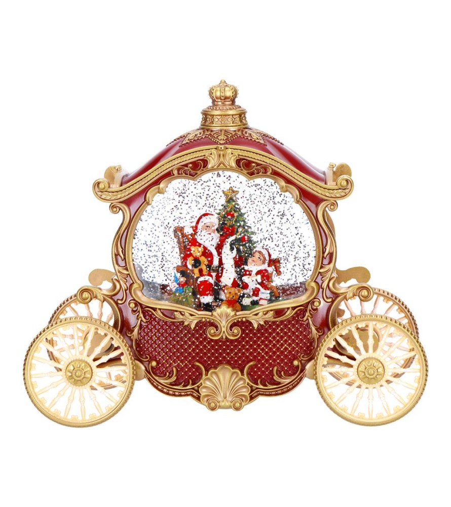 carrozza Carrozza luminosa Babbo Natale - immagine 1