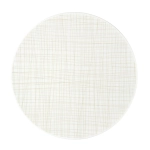 Piatto tondo 30 cm Mesh linee cream